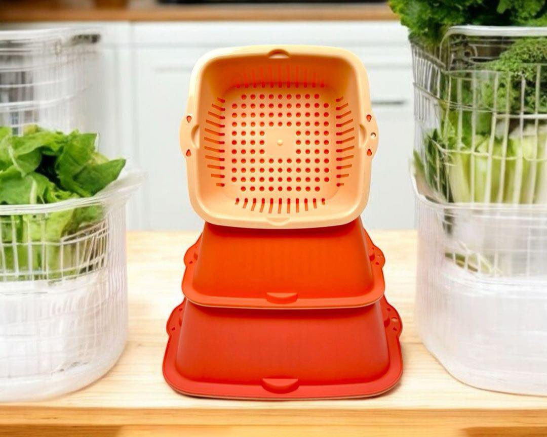 Berry Sieve Kitchen Set 6-Pcs (Colander & Strainer)!