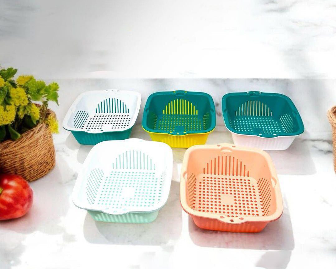 Berry Sieve Kitchen Set 6-Pcs (Colander & Strainer)!