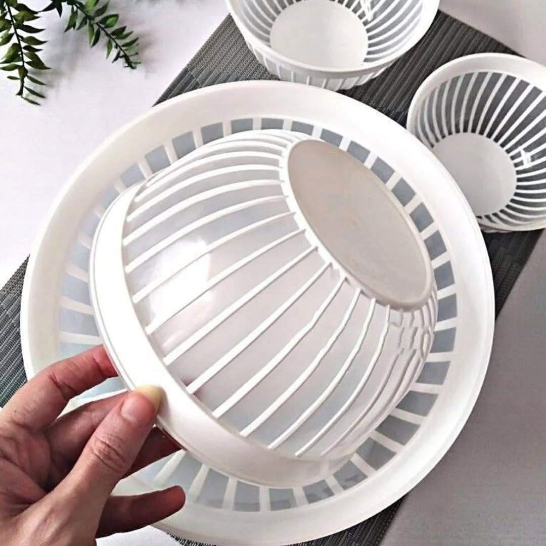 Duman Dorna Round Bowl Set with Lid 4-Pcs