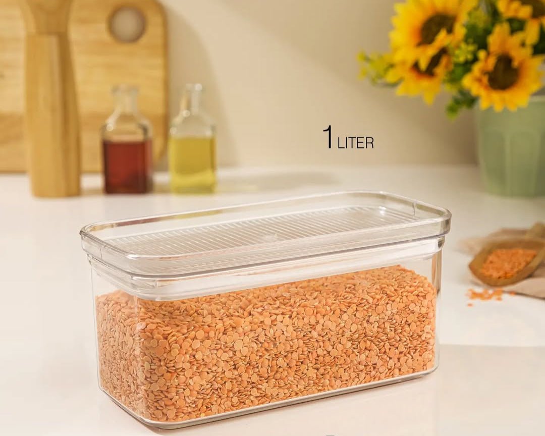 Limon Royal Acrylic Canister with Lid (Rectangle)!