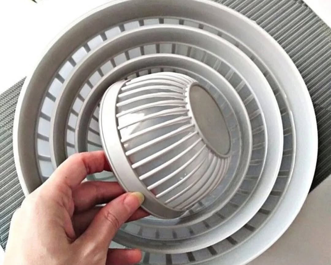 Duman Dorna Round Bowl Set with Lid 4-Pcs