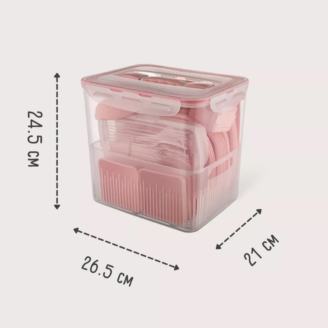 Limon Picnic Set 60 Pcs for 6-Person