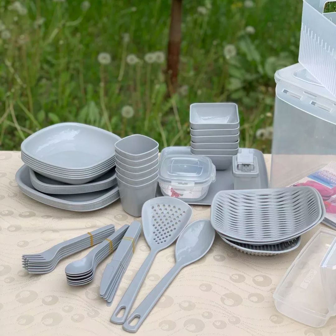 Limon Picnic Set 60 Pcs for 6-Person