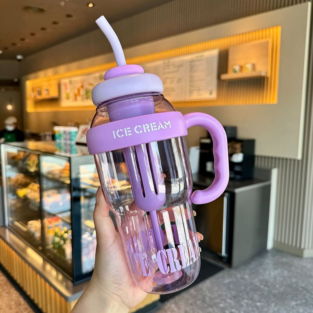 2 in 1 Water Bottles & Ice Cream Bottles!