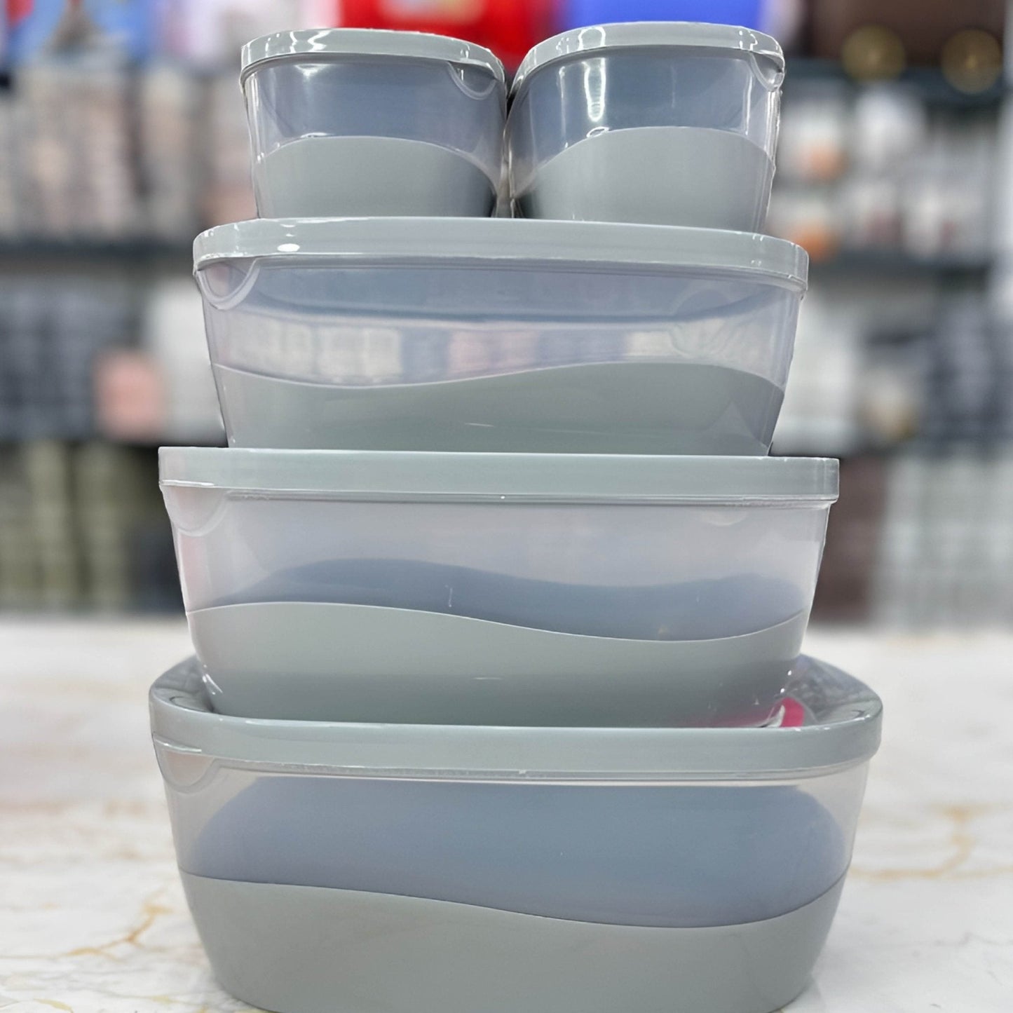 Ashkan Plastic Bowl Set 5-Pcs