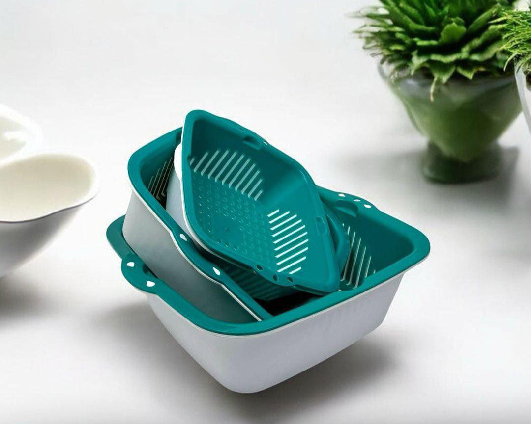 Berry Sieve Kitchen Set 6-Pcs (Colander & Strainer)!