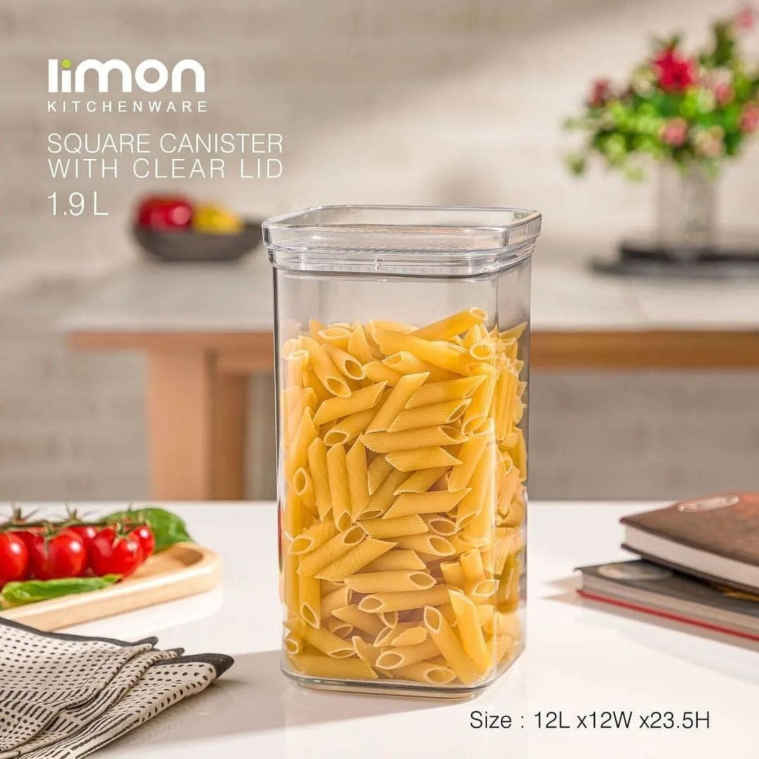 Limon Royal Acrylic Canister Jars (Square)!
