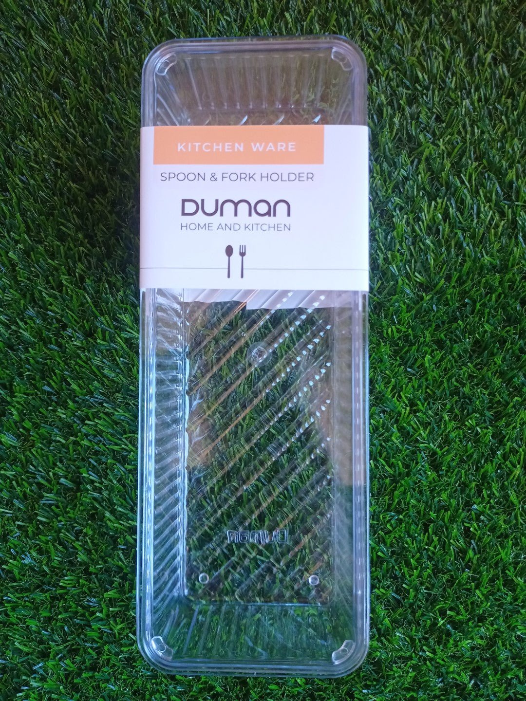 Duman Crystal Spoon & Cutlery Tray with Lid