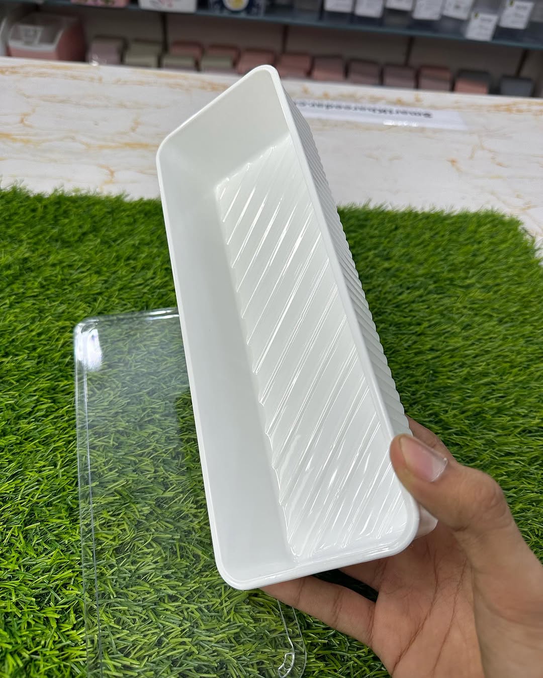 Duman Crystal Spoon & Cutlery Tray with Lid