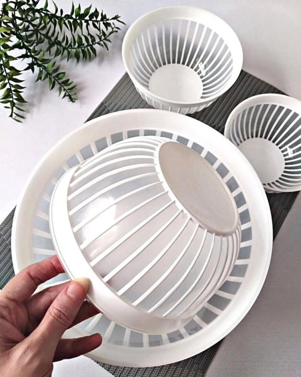 Duman Dorna Bowl Basin Set 4-Pcs (Iran)!