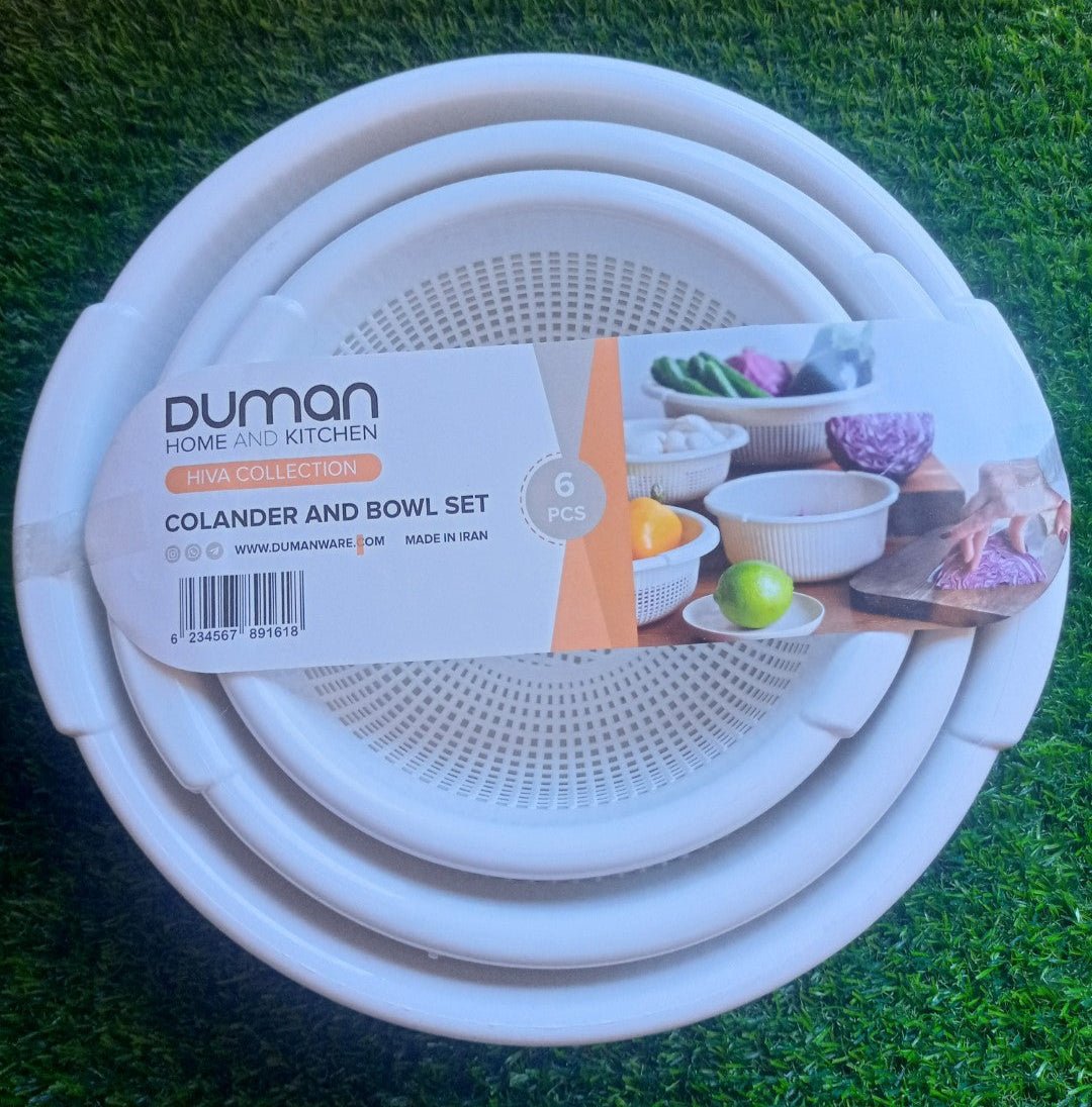 Duman Colander & Bowl Set 6-Pcs!
