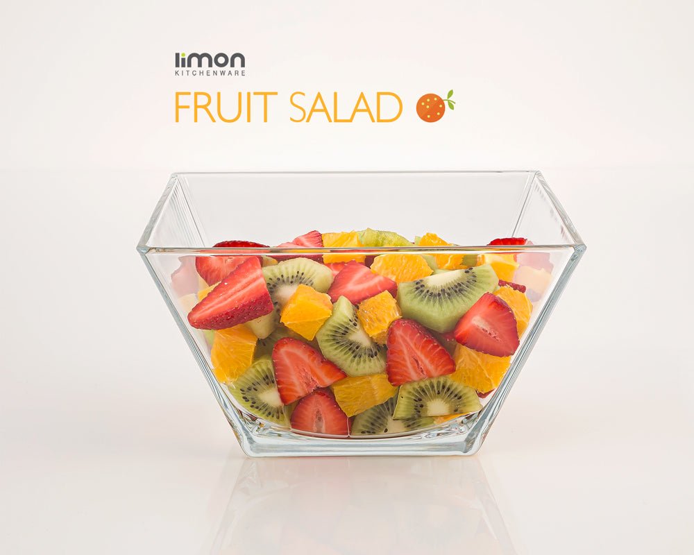 Limon Square Glass Bowl 1200-Ml