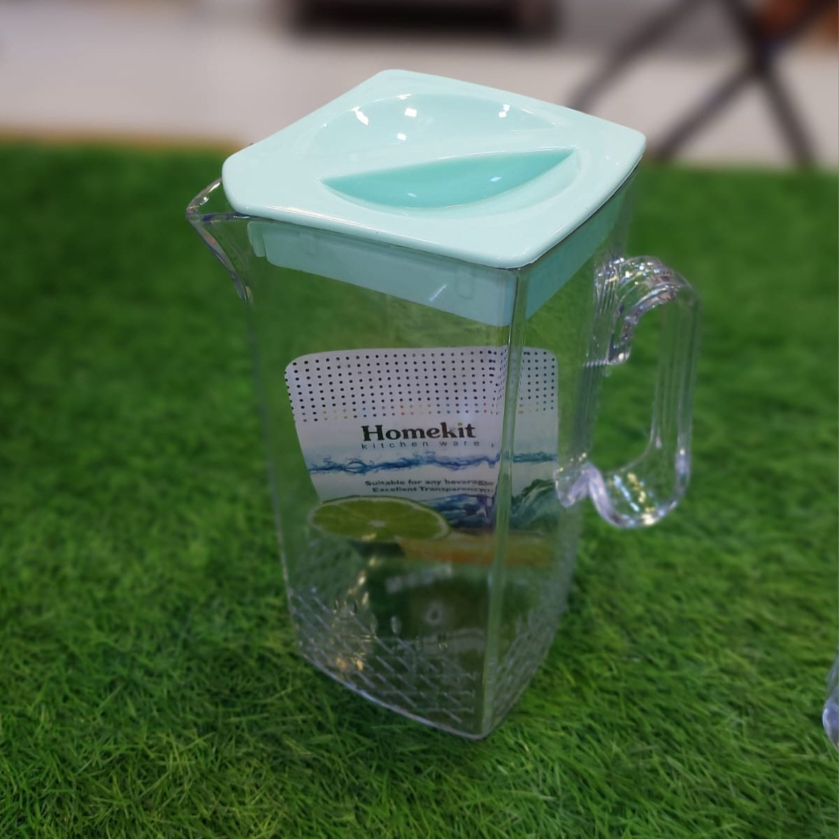 Acrylic Square Water Jug or Pitcher 2-Liter