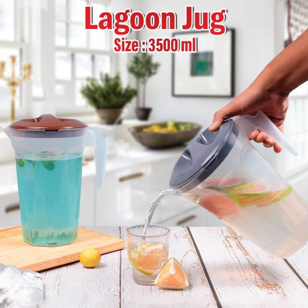 Maxware Lagoon Water Jug Plastic 3.5 L