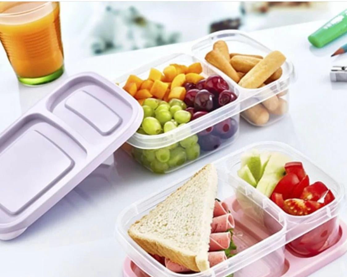 Student Lunch Box 2-Sections 1 Liter (Saya)!