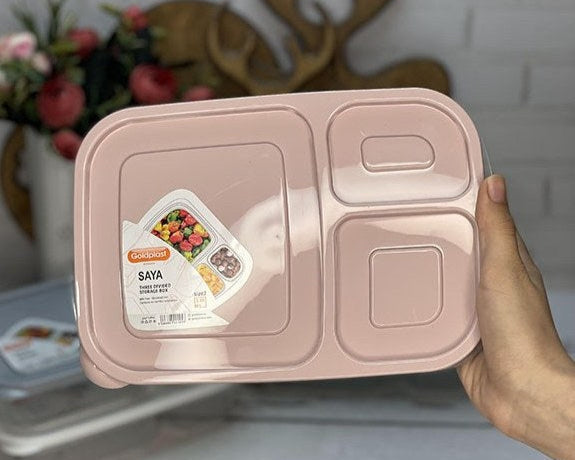 Student Lunch Box 3-Sections 1.15 Liter (Saya)!