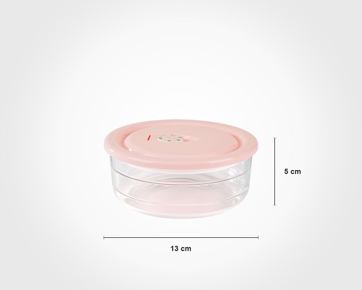 Limon Vacuum Glass Bowl 3-Pcs Set (Plain)