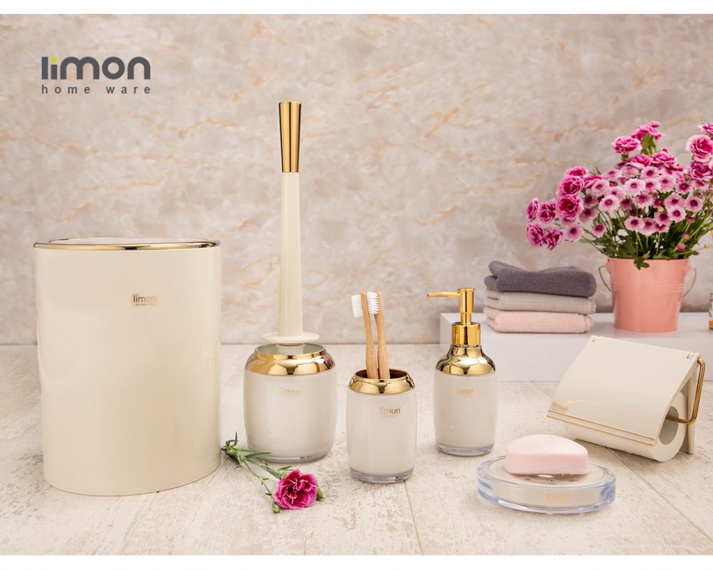Limon Romantic Design Bath Set 6-Pcs LRDBS6P
