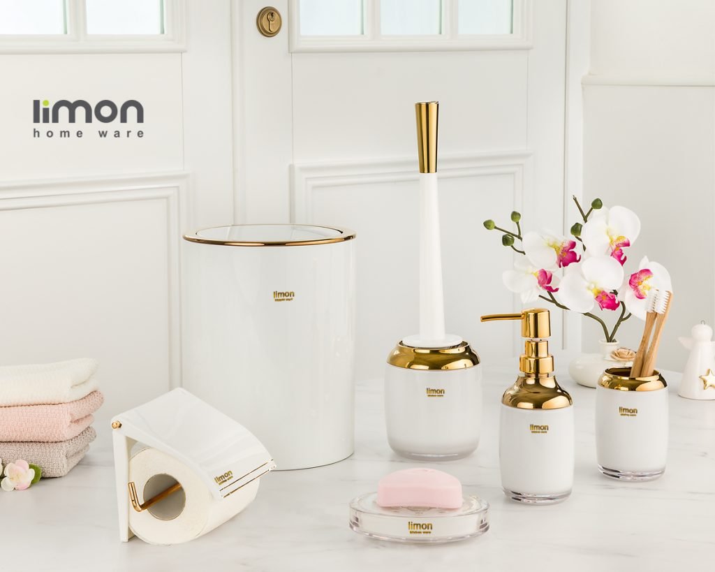 Limon Romantic Design Bath Set 6-Pcs LRDBS6P