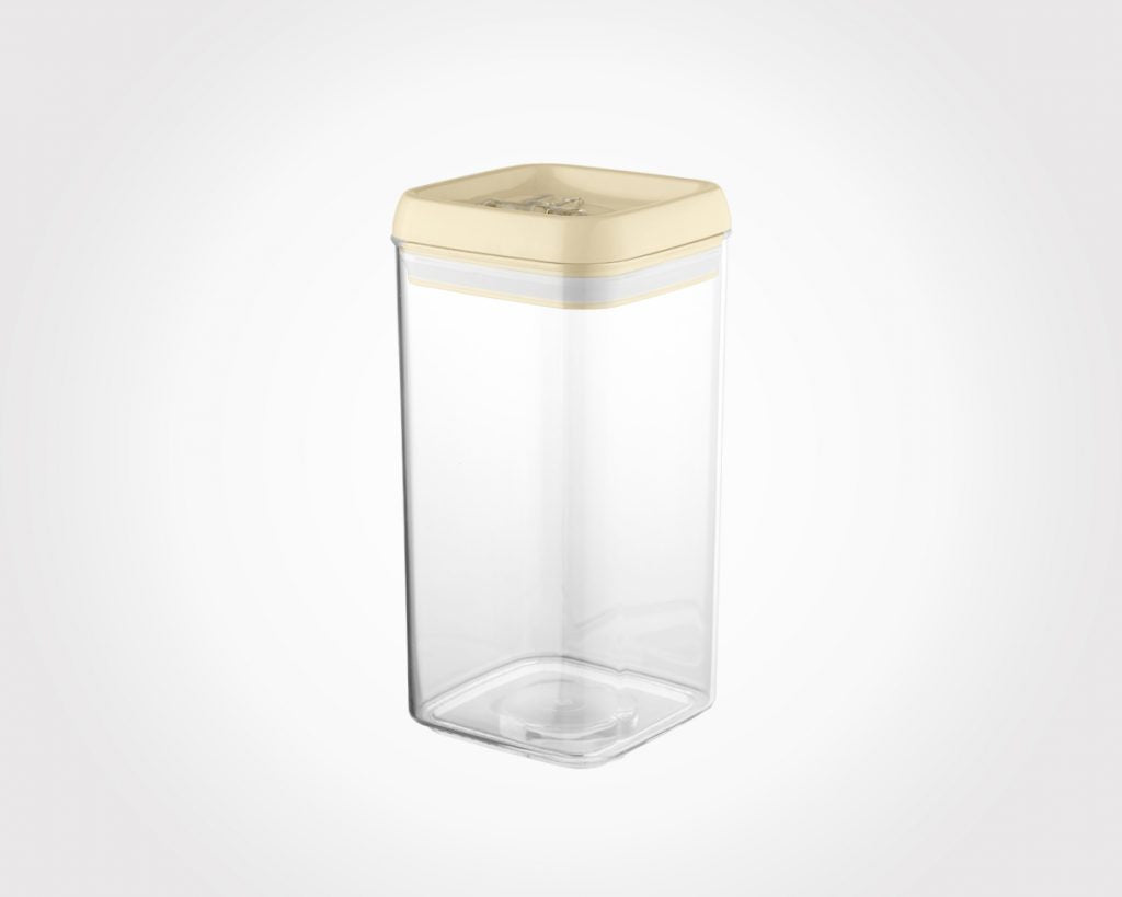 Limon Sarina Square Canister Jar 1.9 L