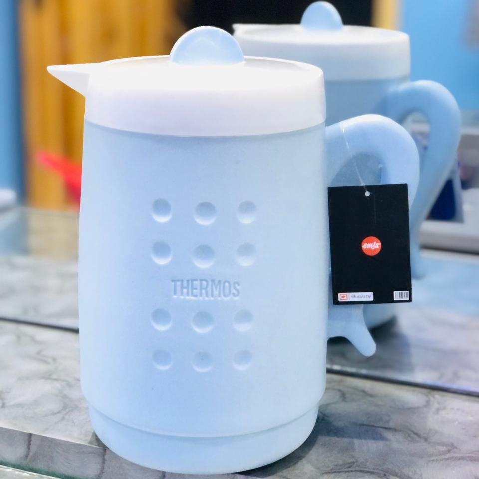 Hot & Cold Insulated Thermos Water Jug or Pitcher 2-L!