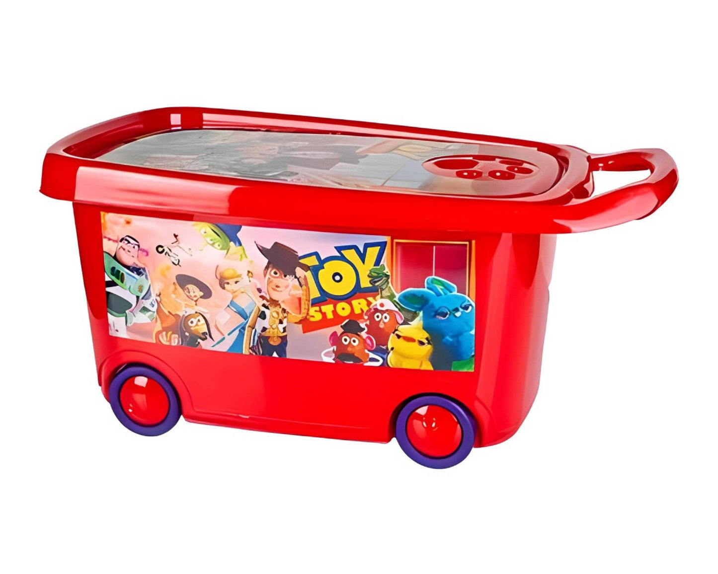 Ziba Toy Storage Box with Wheels-Made in Iran.