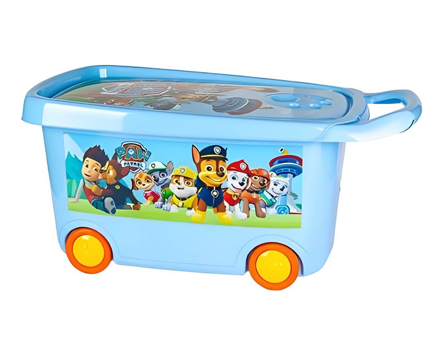 Ziba Toy Storage Box with Wheels-Made in Iran.