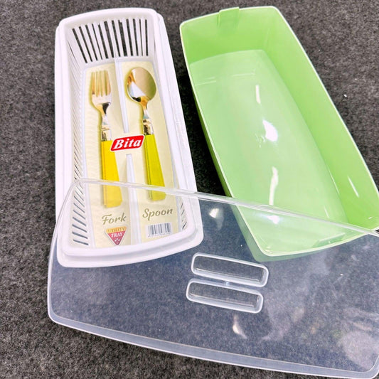 Bita Fork & Spoon Tray with lid!