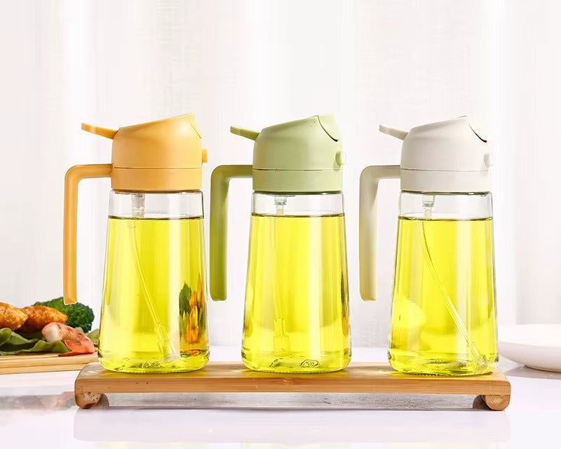 2 in 1 Oil Spray & Dispenser Bottle 470-ml