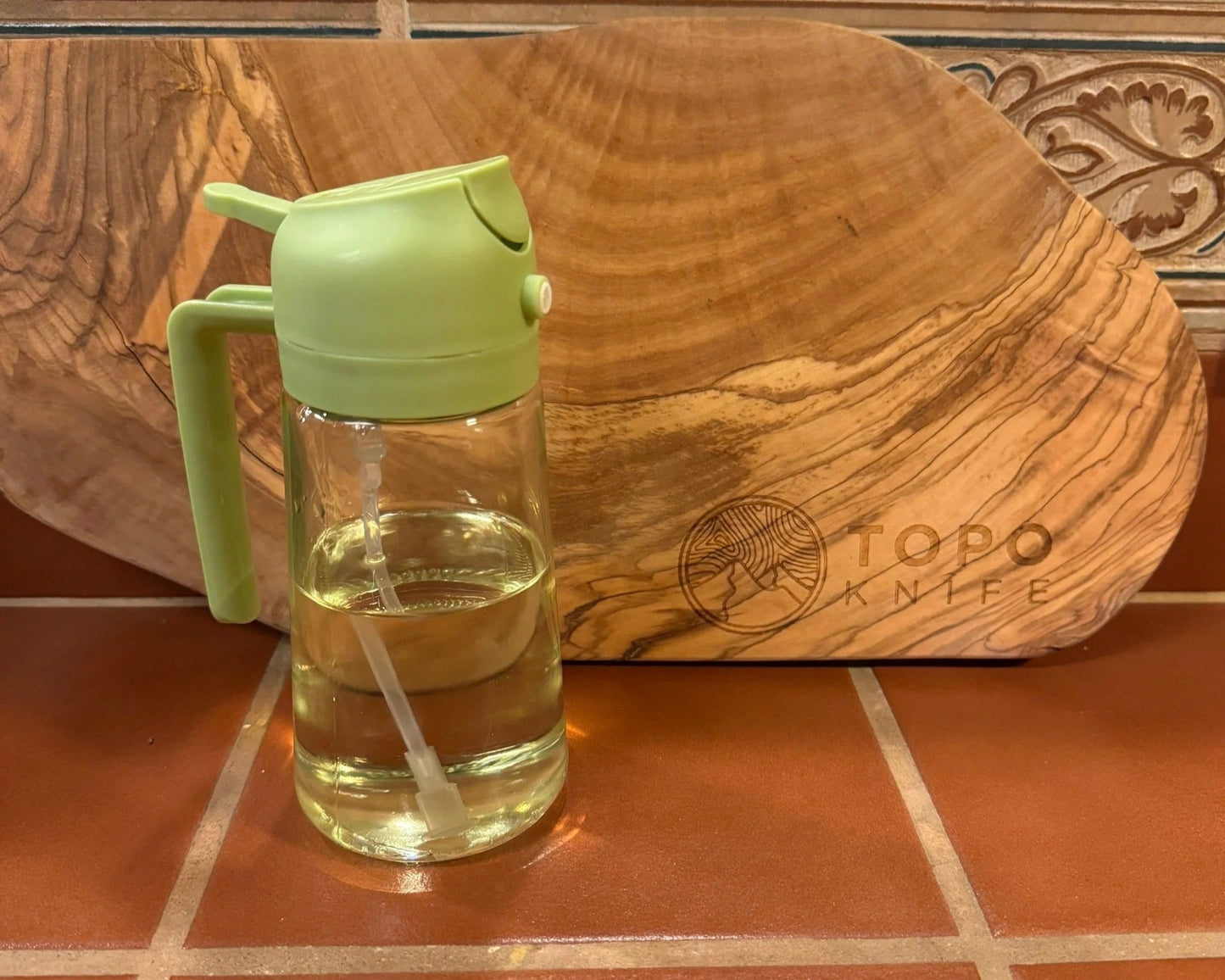 2 in 1 Oil Spray & Dispenser Bottle 470-ml