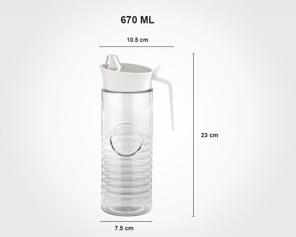 Limon Glass Oil Bottle 670-ml