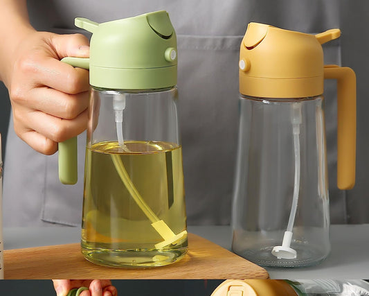 2 in 1 Oil Spray & Dispenser Bottle 470-ml