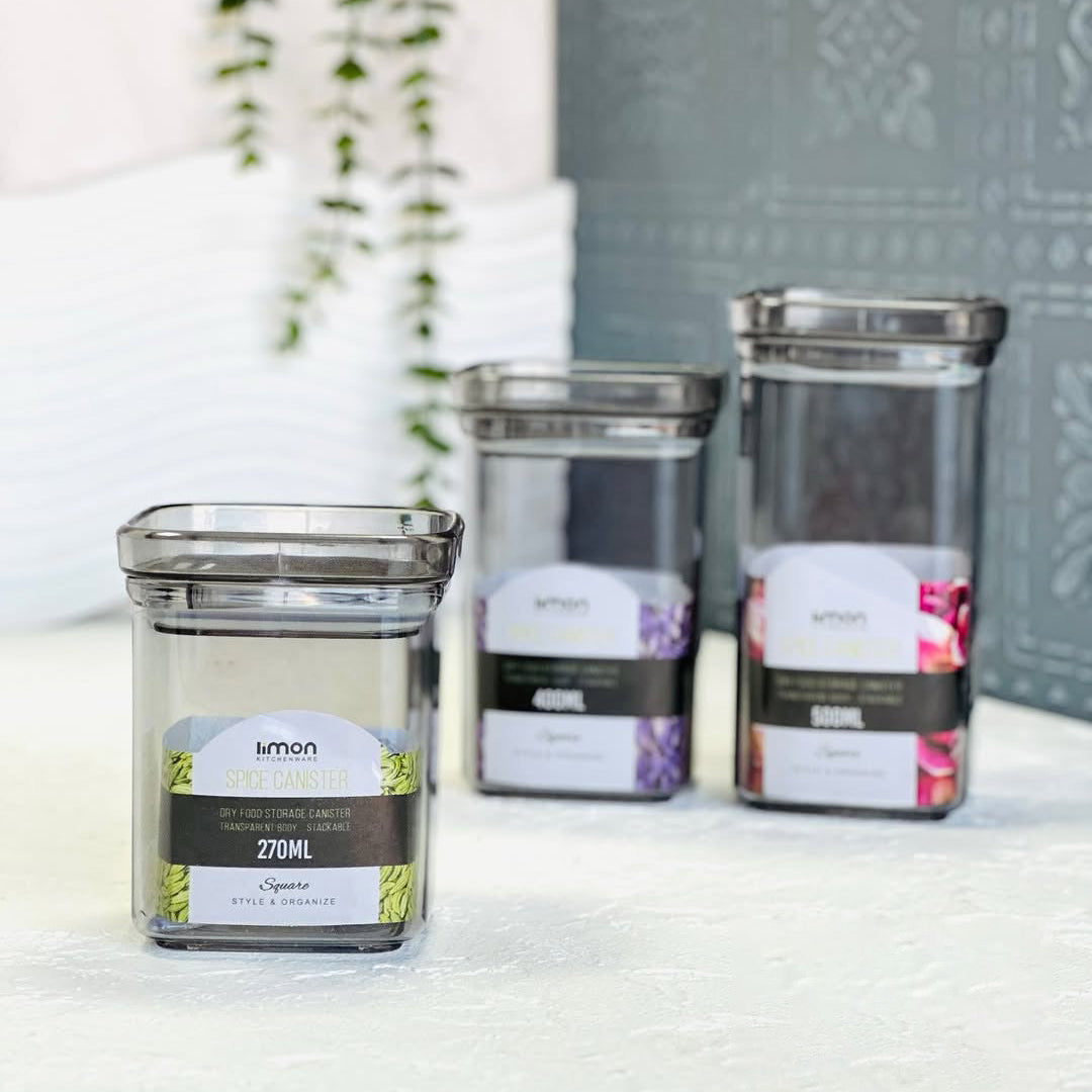 Limon Royal Acrylic Spice Jars & Storage Canisters!