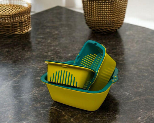 Berry Sieve Kitchen Set 6-Pcs (Colander & Strainer)!