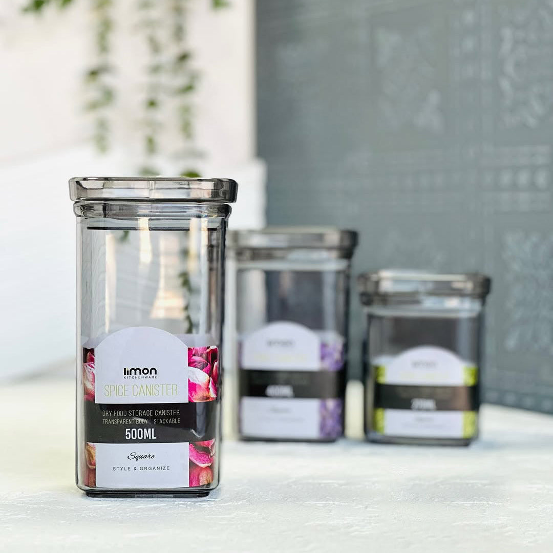 Limon Royal Acrylic Spice Jars & Storage Canisters!