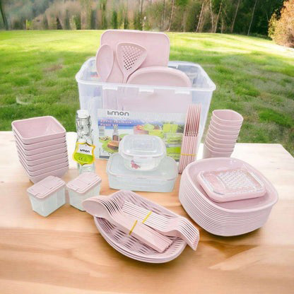Limon Picnic Set 85 Pcs for 8 Person