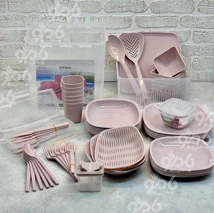 Limon Picnic Set 60 Pcs for 6-Person