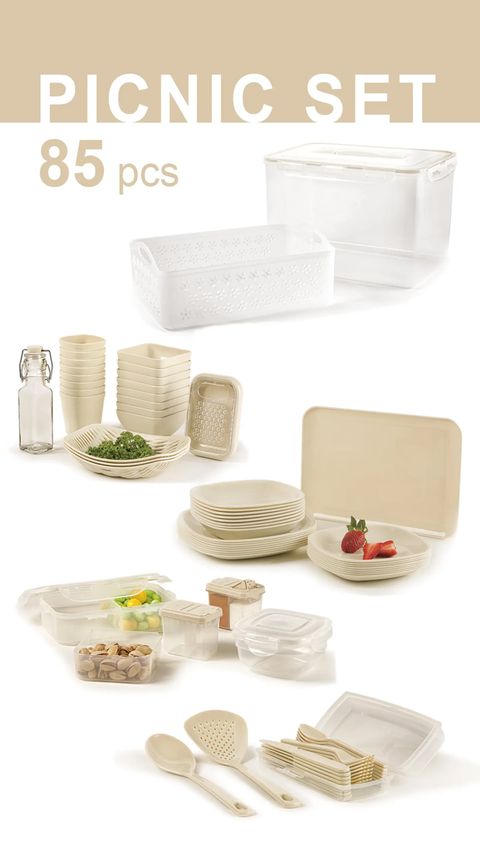 Limon Picnic Set 85 Pcs for 8 Person