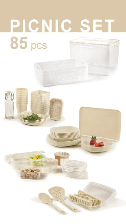 Limon Picnic Set 85 Pcs for 8 Person