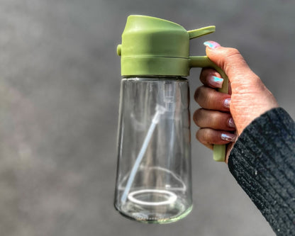 2 in 1 Oil Spray & Dispenser Bottle 470-ml