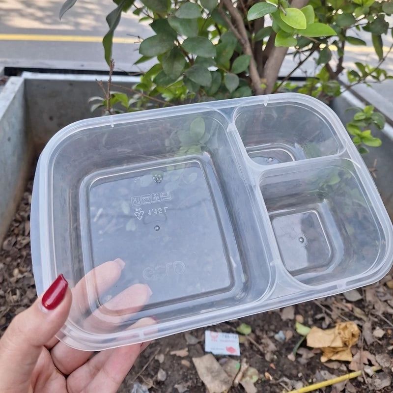 Student Lunch Box 3-Sections 1.15 Liter (Saya)!