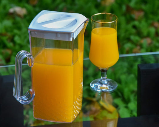 Acrylic Square Water Jug or Pitcher 2-Liter