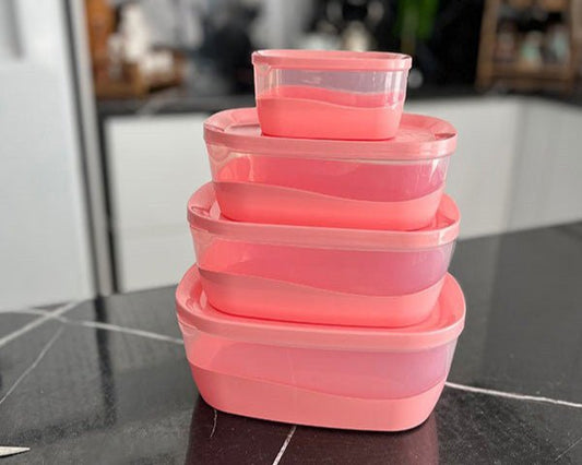 Ashkan Plastic Bowl Set 4-Pcs!