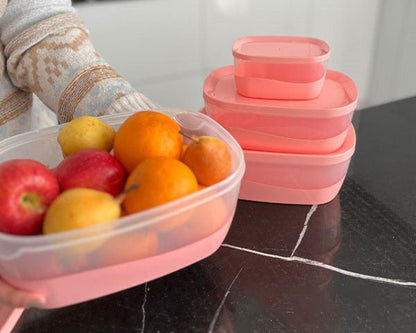 Ashkan Plastic Bowl Set 4-Pcs!