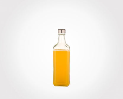 Limon Glass Bottle with Steel Cap 1.1 L (Ava Design)
