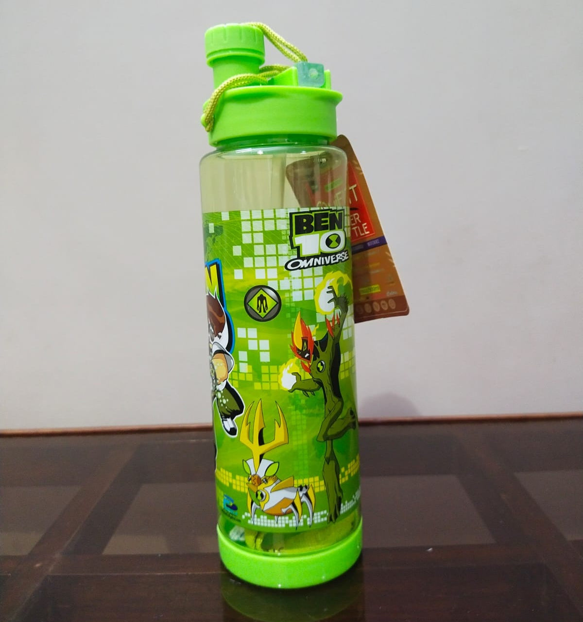 2 in 1 Kids School Water Bottle 600-ml (Sip & Straw)!