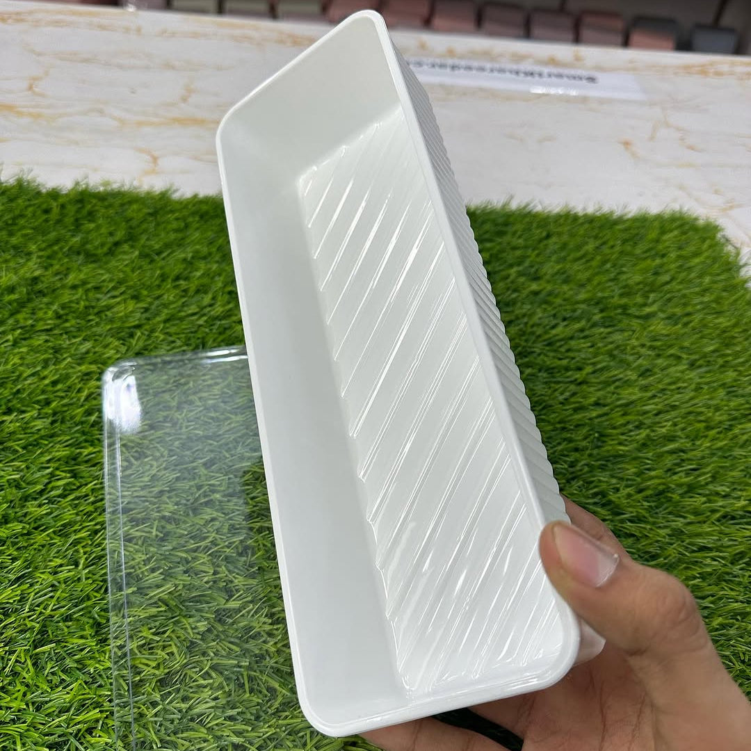 Duman Crystal Spoon & Cutlery Tray with Lid