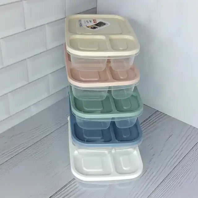 Student Lunch Box 3-Sections 1.15 Liter (Saya)!