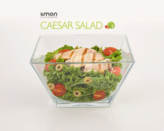 Limon Square Glass Bowl 1200-Ml