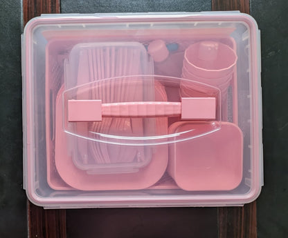 HomeKet Picnic Set 60-Pcs (6-Person)!